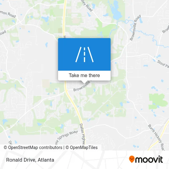 Ronald Drive map