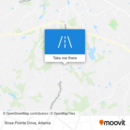Rose Pointe Drive map