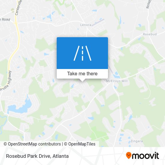 Mapa de Rosebud Park Drive