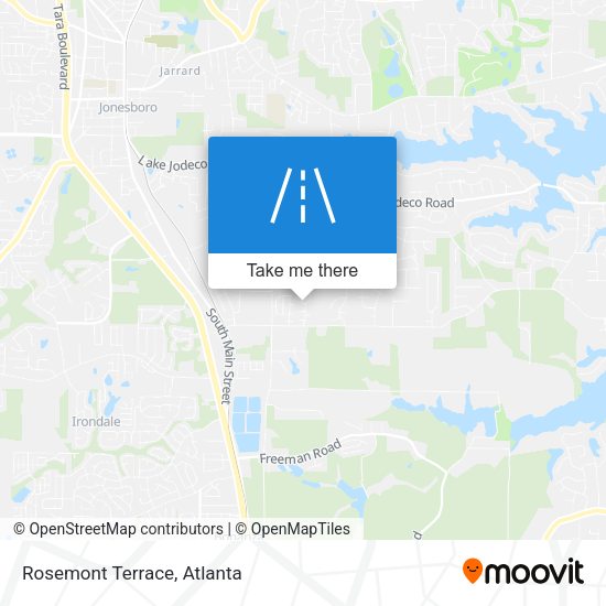 Mapa de Rosemont Terrace