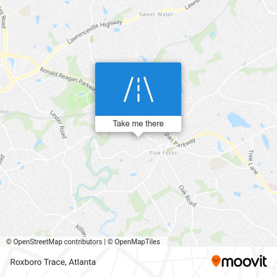 Mapa de Roxboro Trace