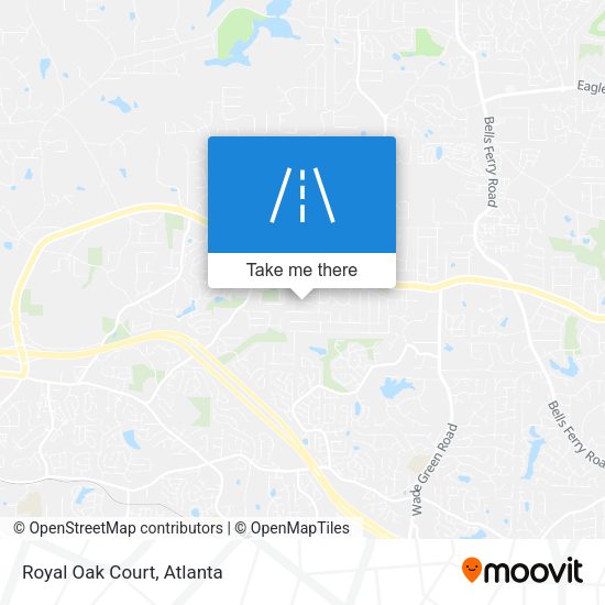 Mapa de Royal Oak Court