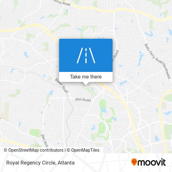 Mapa de Royal Regency Circle