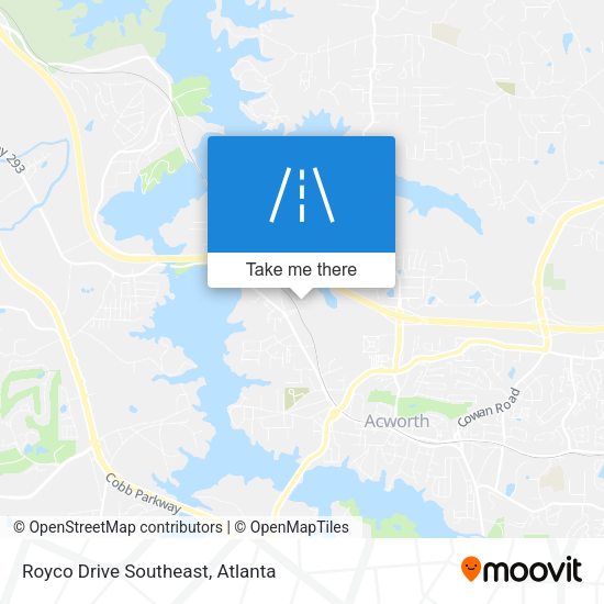 Mapa de Royco Drive Southeast