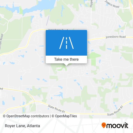 Mapa de Royer Lane