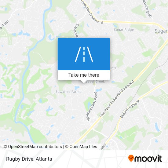 Mapa de Rugby Drive