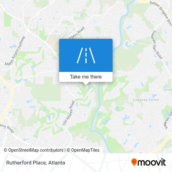 Mapa de Rutherford Place
