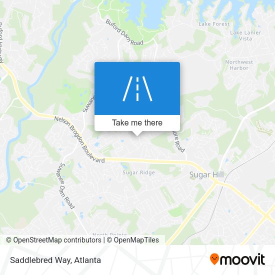 Mapa de Saddlebred Way