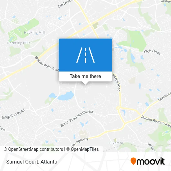 Samuel Court map