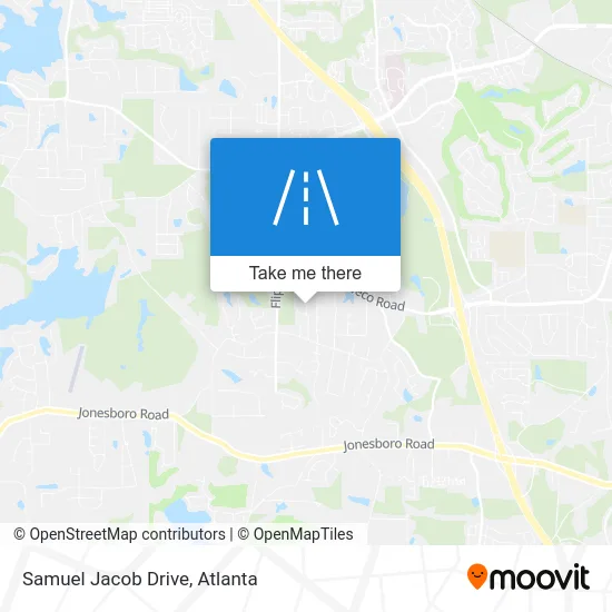 Samuel Jacob Drive map