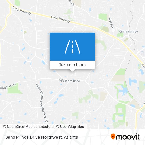 Sanderlings Drive Northwest map
