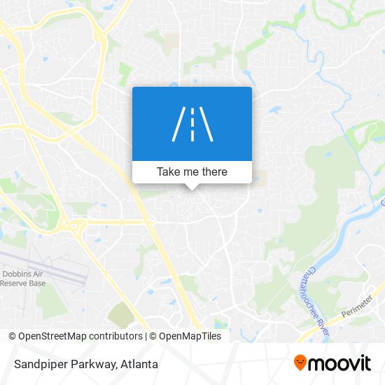 Sandpiper Parkway map