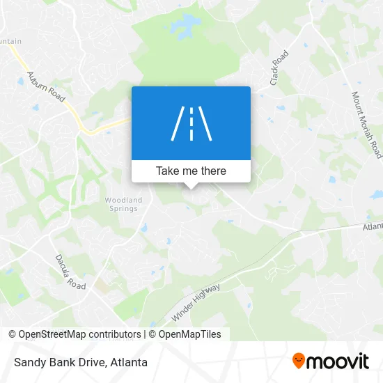 Sandy Bank Drive map