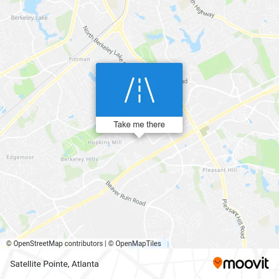 Satellite Pointe map