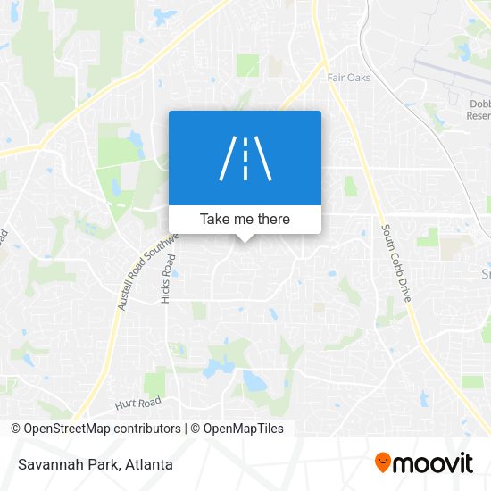 Mapa de Savannah Park