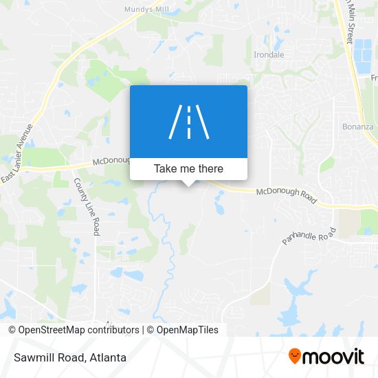 Mapa de Sawmill Road