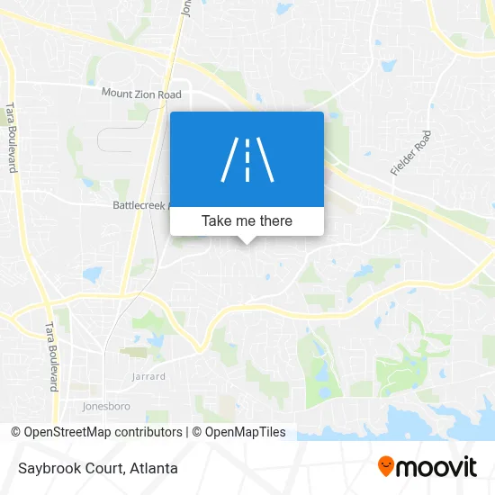 Saybrook Court map