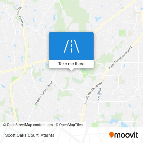 Mapa de Scott Oaks Court