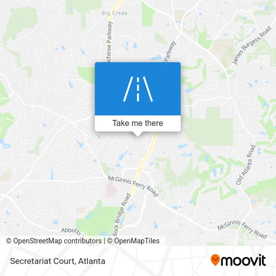 Secretariat Court map