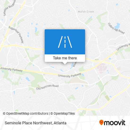 Seminole Place Northwest map