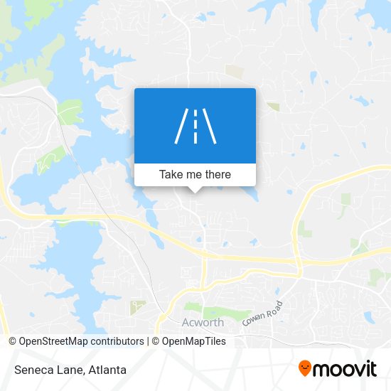 Mapa de Seneca Lane