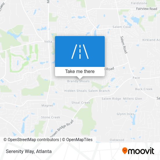 Mapa de Serenity Way