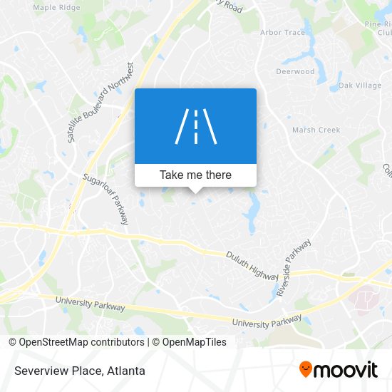 Mapa de Severview Place