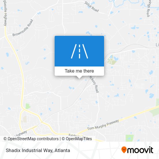 Shadix Industrial Way map