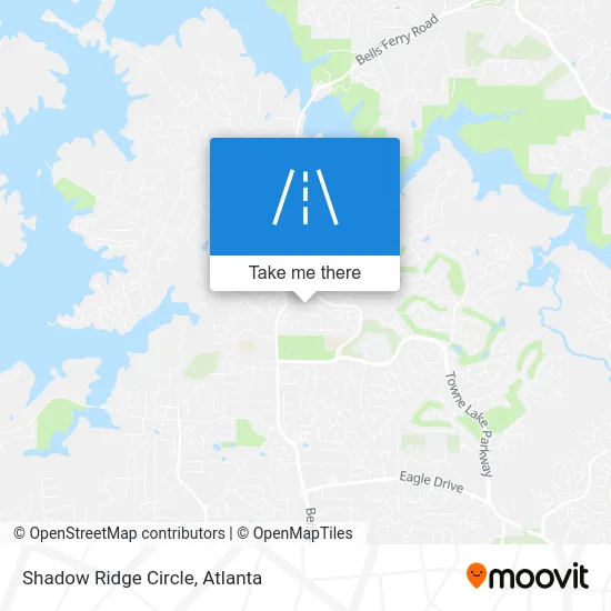 Shadow Ridge Circle map