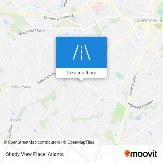 Mapa de Shady View Place