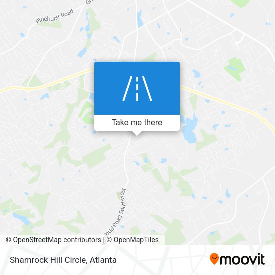 Mapa de Shamrock Hill Circle