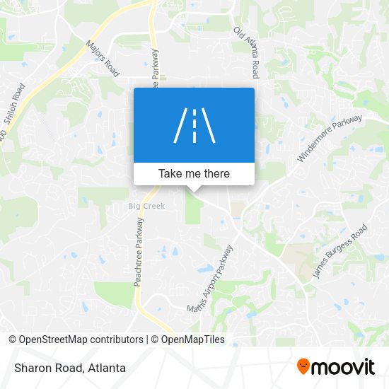Mapa de Sharon Road