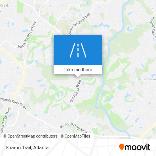 Mapa de Sharon Trail