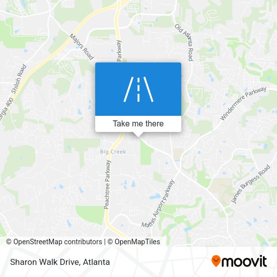 Mapa de Sharon Walk Drive