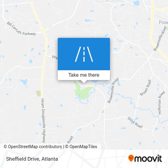 Mapa de Sheffield Drive