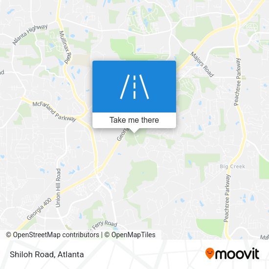 Mapa de Shiloh Road