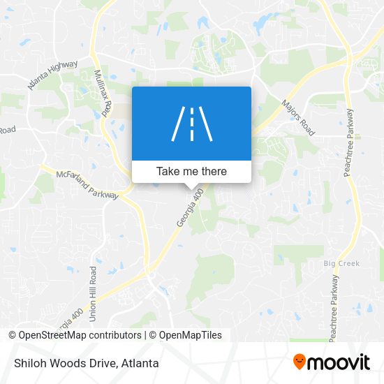 Mapa de Shiloh Woods Drive