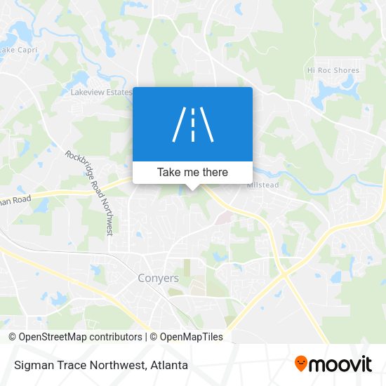 Mapa de Sigman Trace Northwest