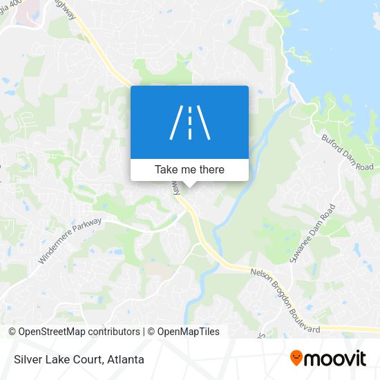 Mapa de Silver Lake Court