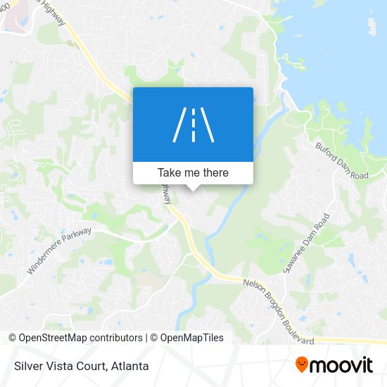Mapa de Silver Vista Court