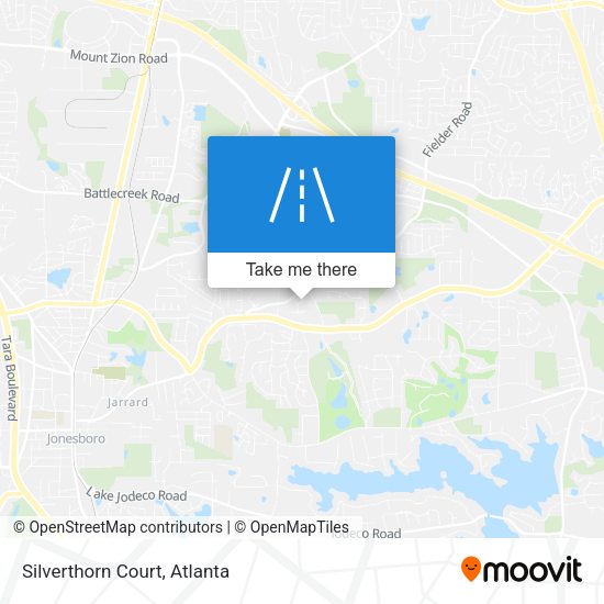 Mapa de Silverthorn Court