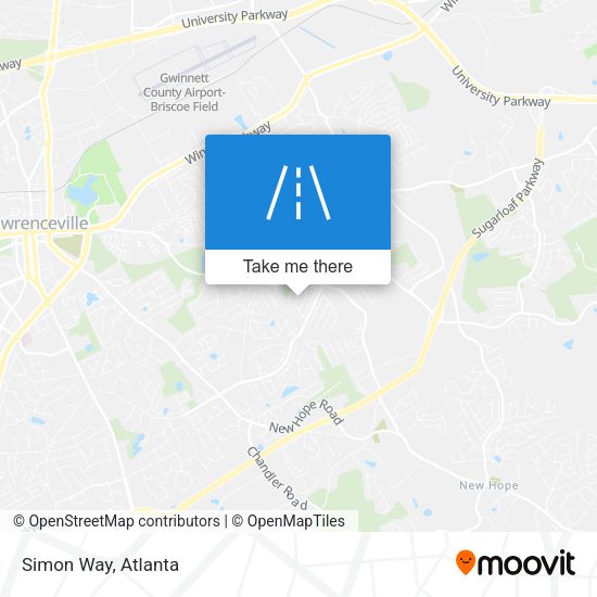 Mapa de Simon Way