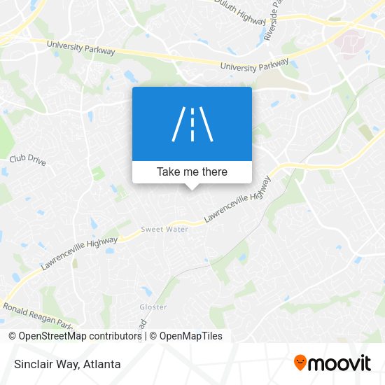 Mapa de Sinclair Way