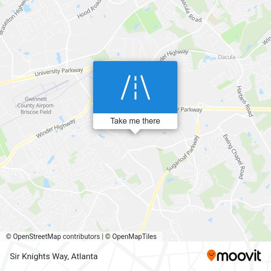 Mapa de Sir Knights Way