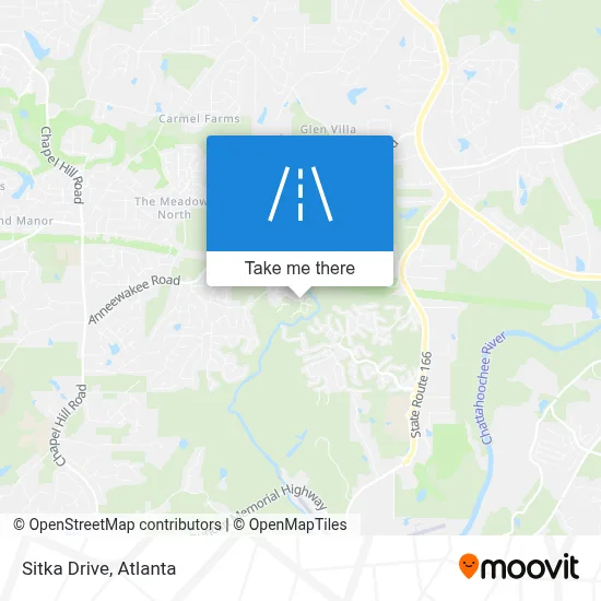 Sitka Drive map