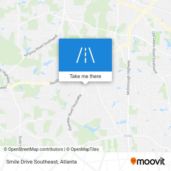 Mapa de Smile Drive Southeast