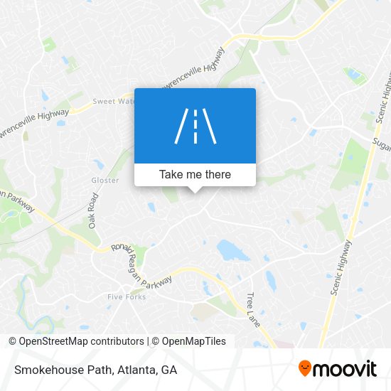 Mapa de Smokehouse Path