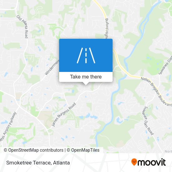 Mapa de Smoketree Terrace
