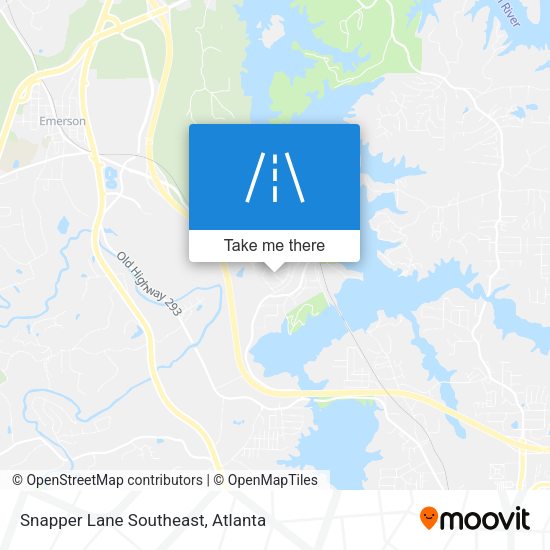 Mapa de Snapper Lane Southeast