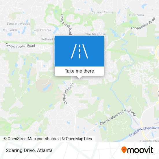 Mapa de Soaring Drive